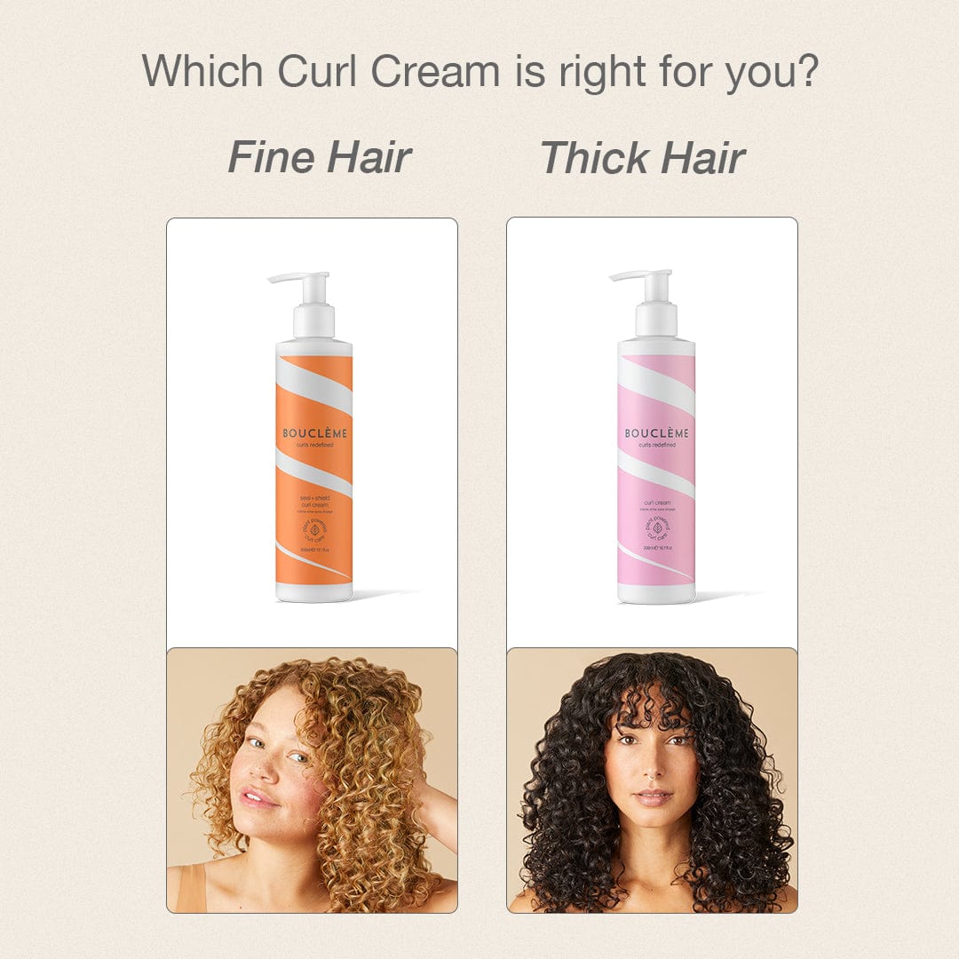 difference between Curl Cream and Seal + Shield Curl Cream